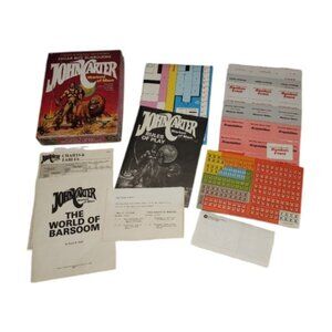 John Carter Warlord of Mars Role Playing Game 1979 SPI UNPUNCHED